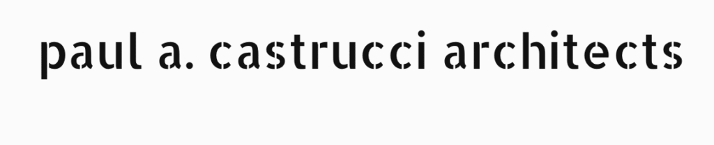 Paul a Castrucci architects' screenshot